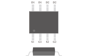 SOP-8 package example