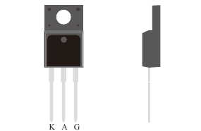 TO-220F package illustration