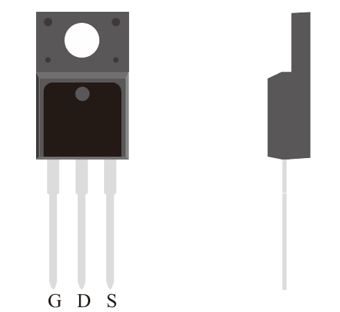 TO-220F package illustration
