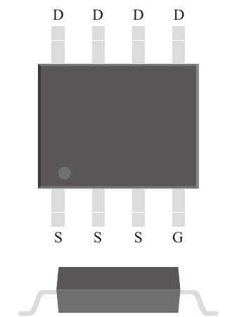 SOP-8 package illustration