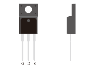 TO-220F package illustration